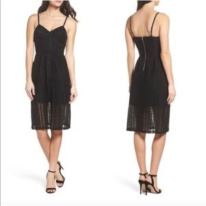 Ali & Jay Black Lace  Dress